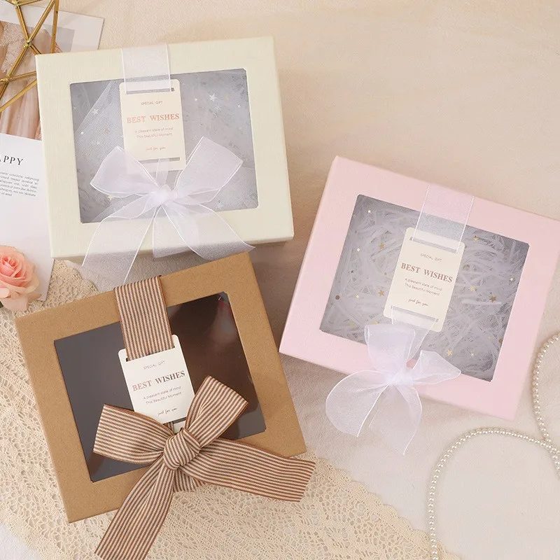 Elegant Round Sichtfenster Geschenkbox
