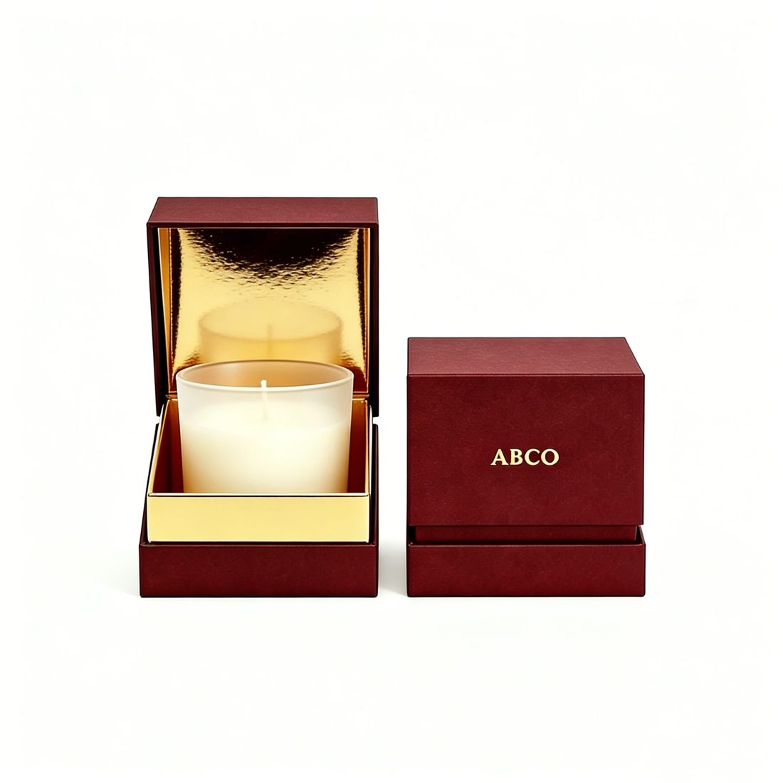 Luxus Leer Starr Candle Jars Verpackung