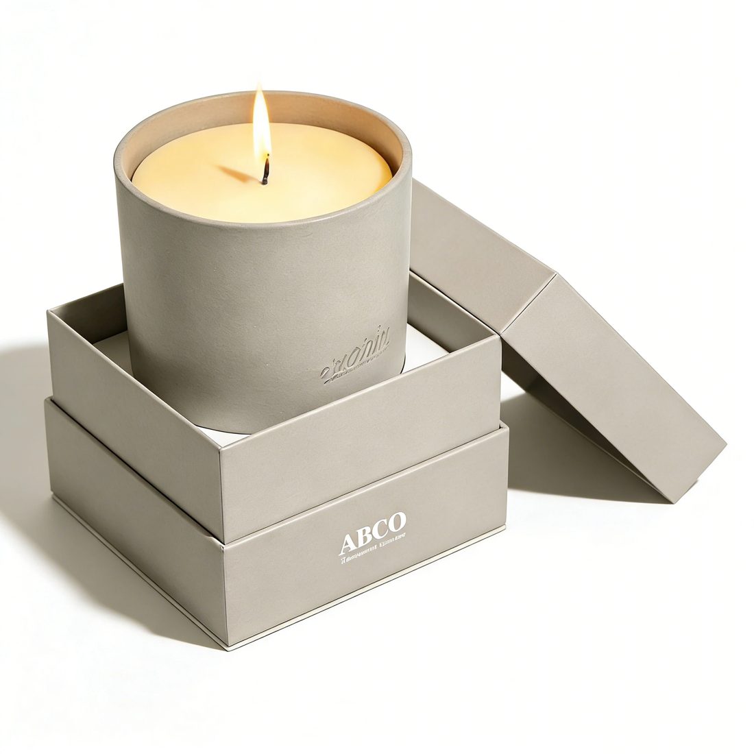 Luxus Individuell Flip Starr Paperboard Candle Geschenkbox