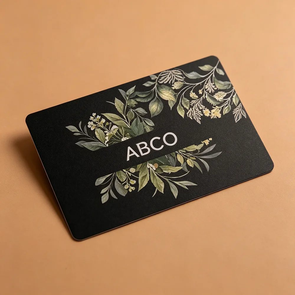 Luxus Individuell Offset Bedruckt Hot Stamping Embossed Business Card
