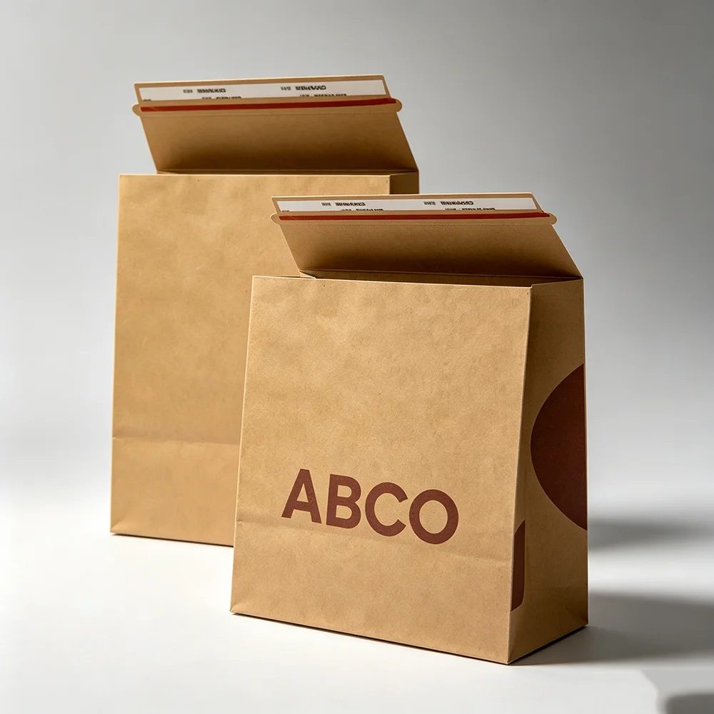 Waterproof Courier Mailer Bags Kraft Papier Personnalisé Envelope Emballage