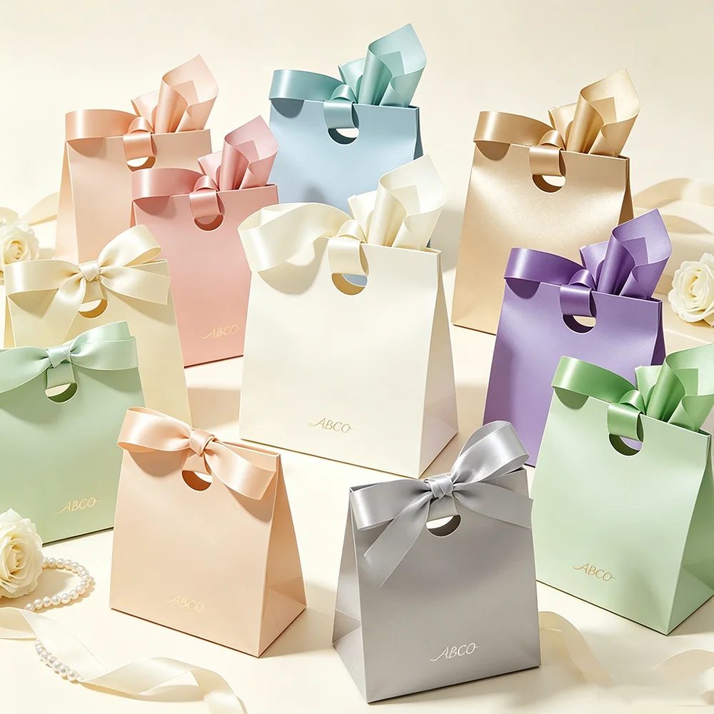 Bespoke Moisture Proof Reusable Heavy-duty Paperboard Geschenk Tasche