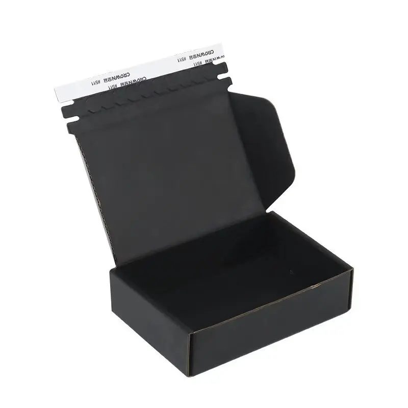 Customizable Corrugated Mailing Box Waterproof Paperboard Self Erecting Parcel Packaging