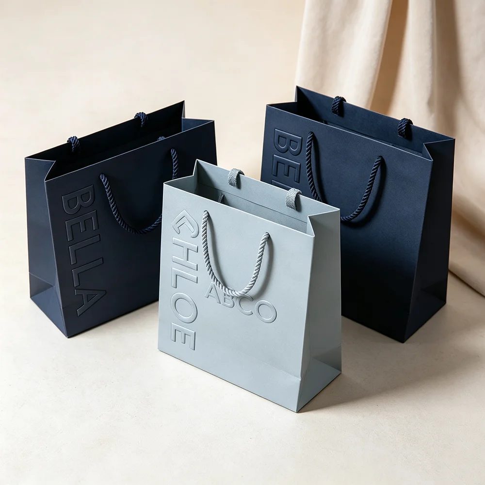 Reusable Luxus Business Shopping Papier Bags