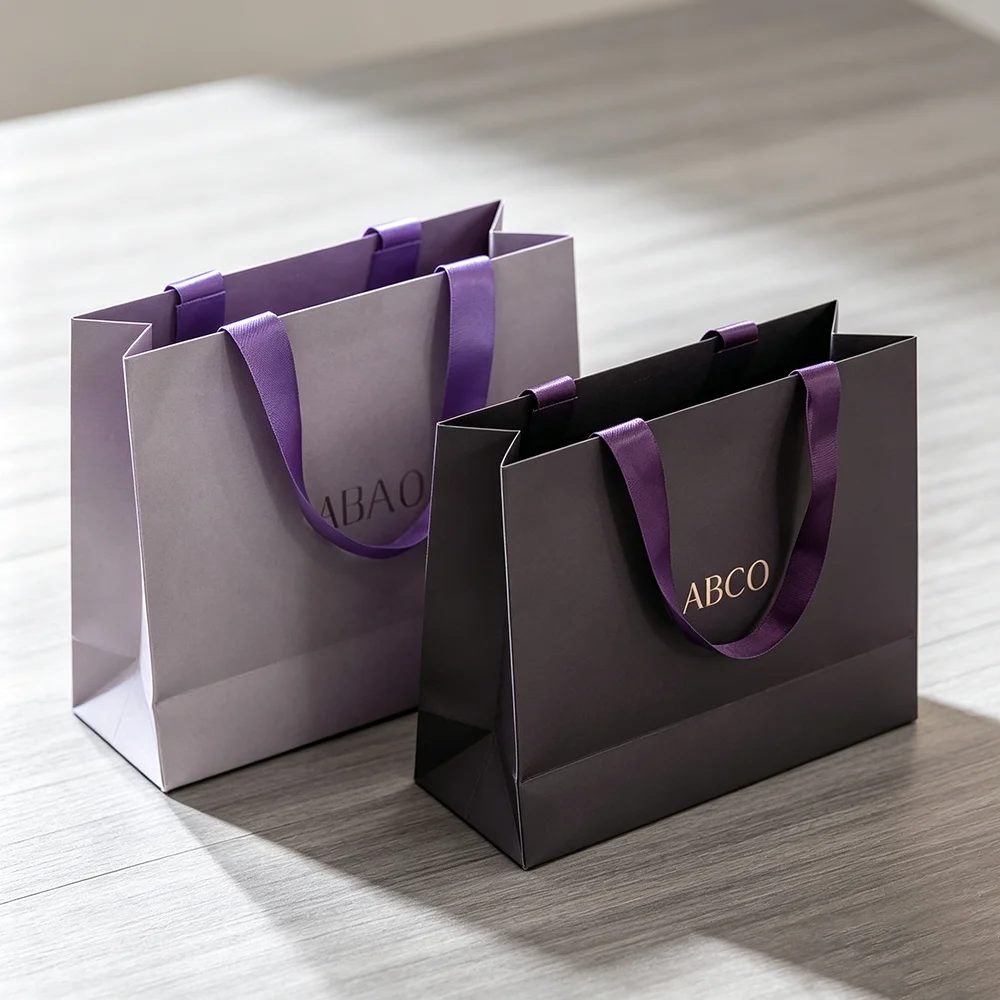 Print Luxus Geschenk Papier Einkaufstasche Verpackung Papier Bags