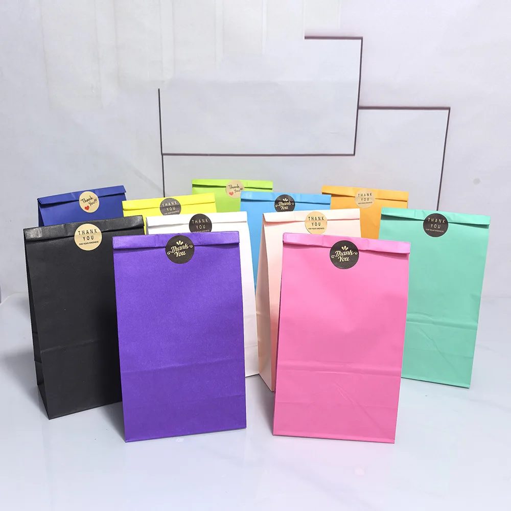 Logo nach Maß Bedruckt Papier Geschenk Bags Hot Stamping Verpackung