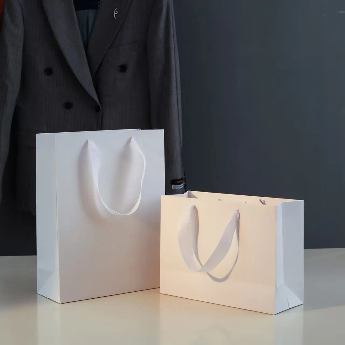 Luxe Coated Papier Cadeau Bags