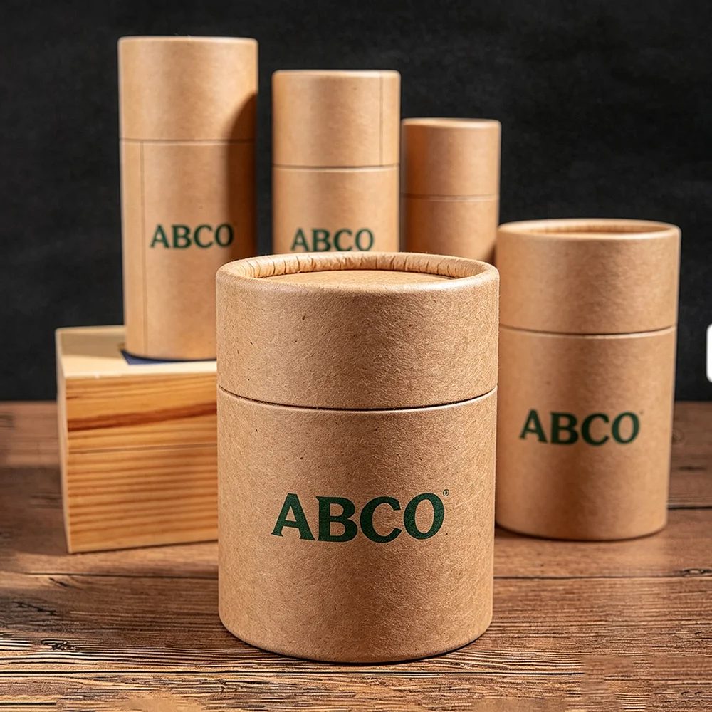 Customizable Disposable Cylinder Karton Boxes