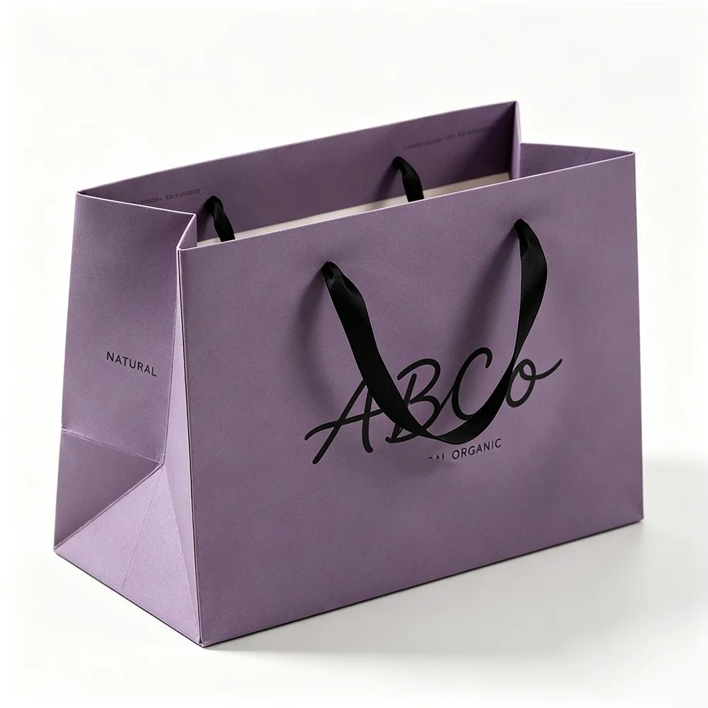 Print Geschenk Papier Einkaufstasche Verpackung Papier Bags