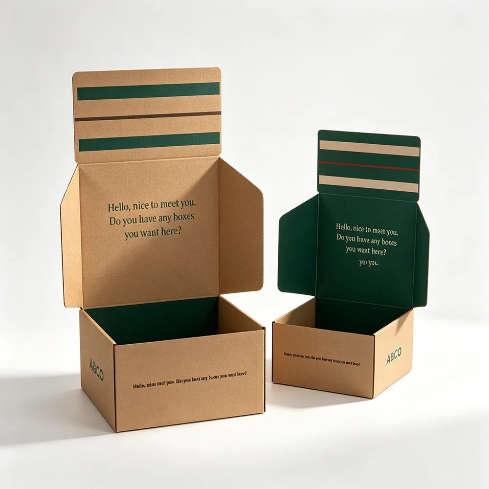 Custom Logo Corrugated Mailer Boxes