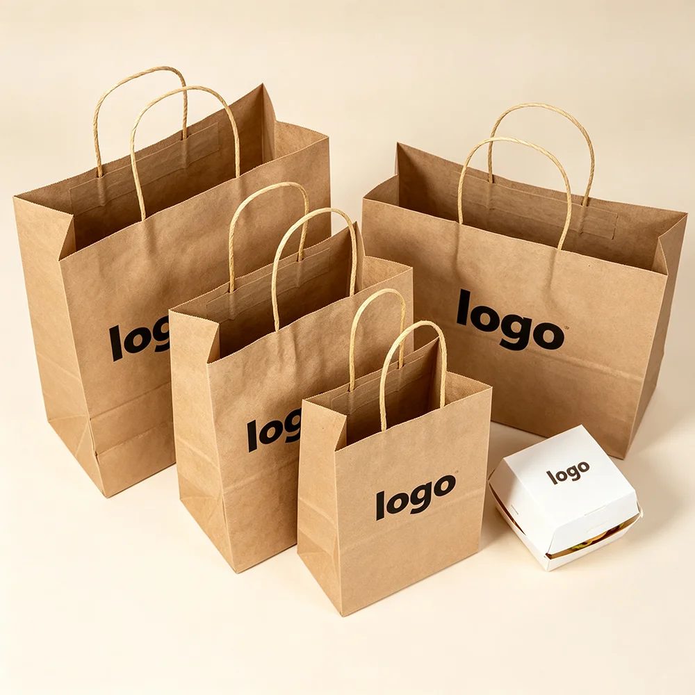 Individuell Bedruckt Logo Recycled Materials Luxus Flat Griffe Tasche