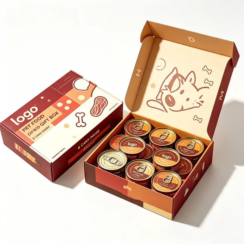 Factory Size Logo Bedruckt Klein Mailing PET Food Box
