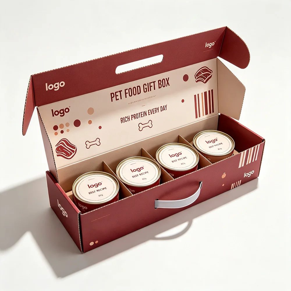Individuell PET Can Food Versandkarton