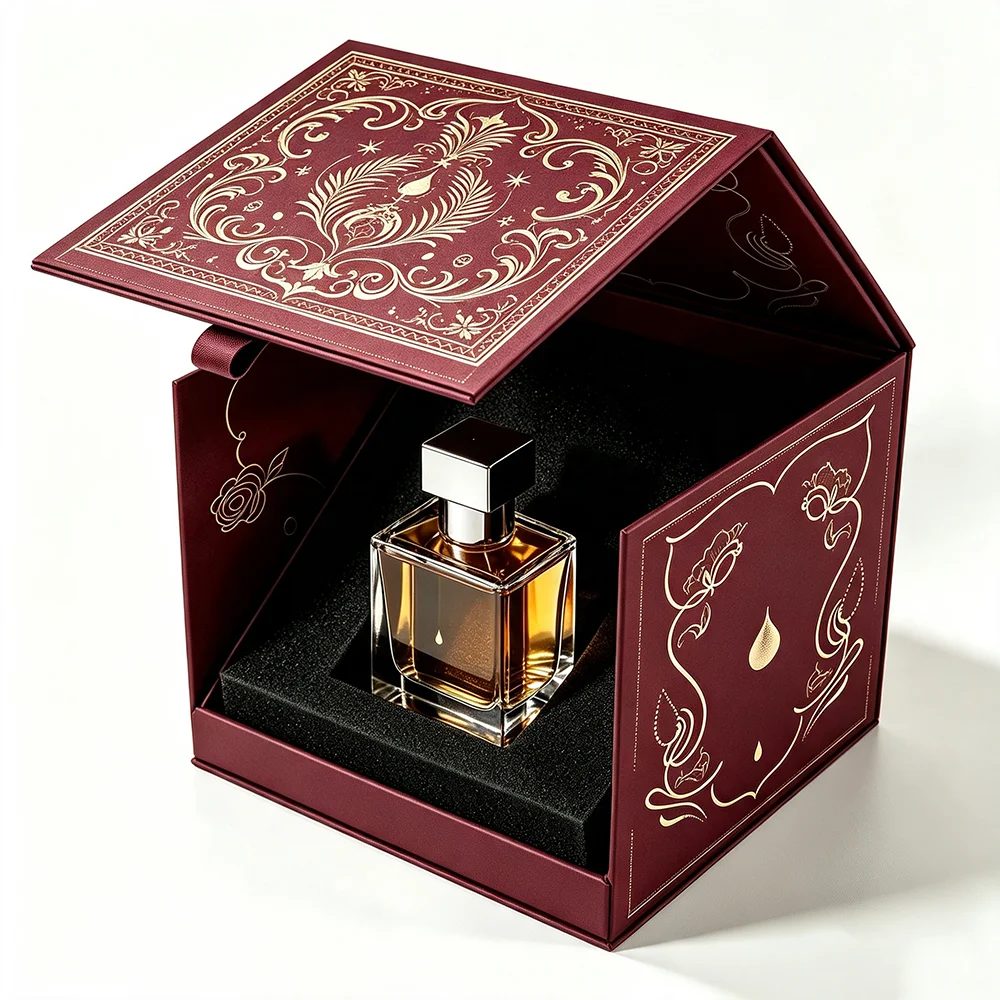 Flip Top Rigid Perfume Boxes