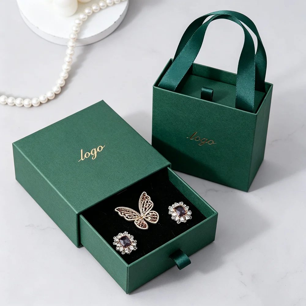 Square Paperboard Schmuck Verpackungsboxen