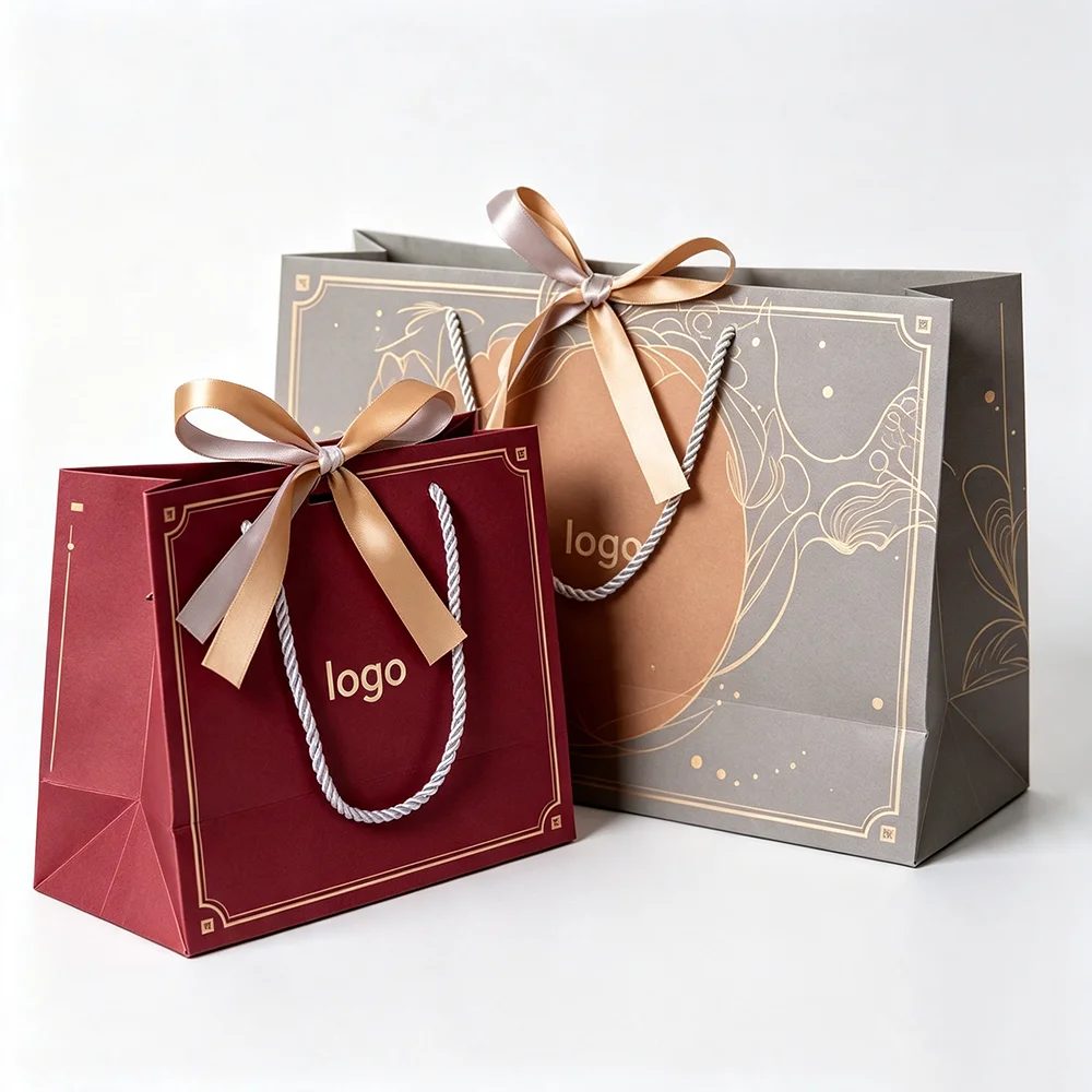 Luxus Individuell Shopping Clothes Recycled Verpackung Bags