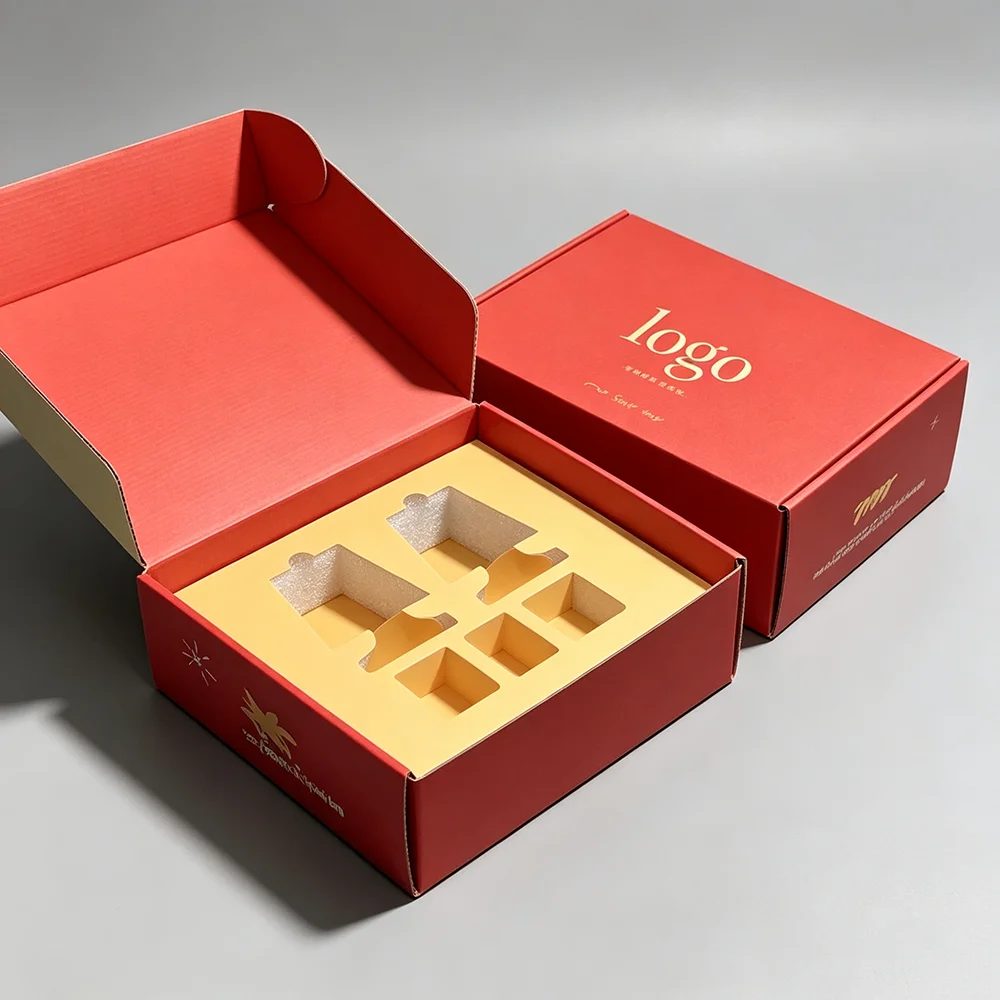 Individuell Corrugated Papier Clothing Parfüm Box