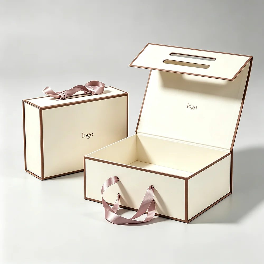 Individuell Faltbar Starr Magnetisch Geschenk Papier Box