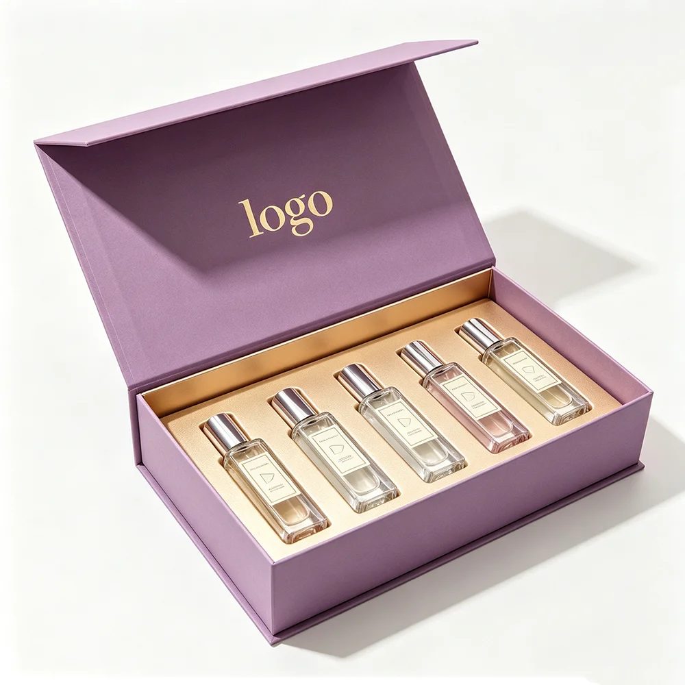 Logo nach Maß Luxus Reusable Paperboard Geschenkbox Magnetverschluss Box