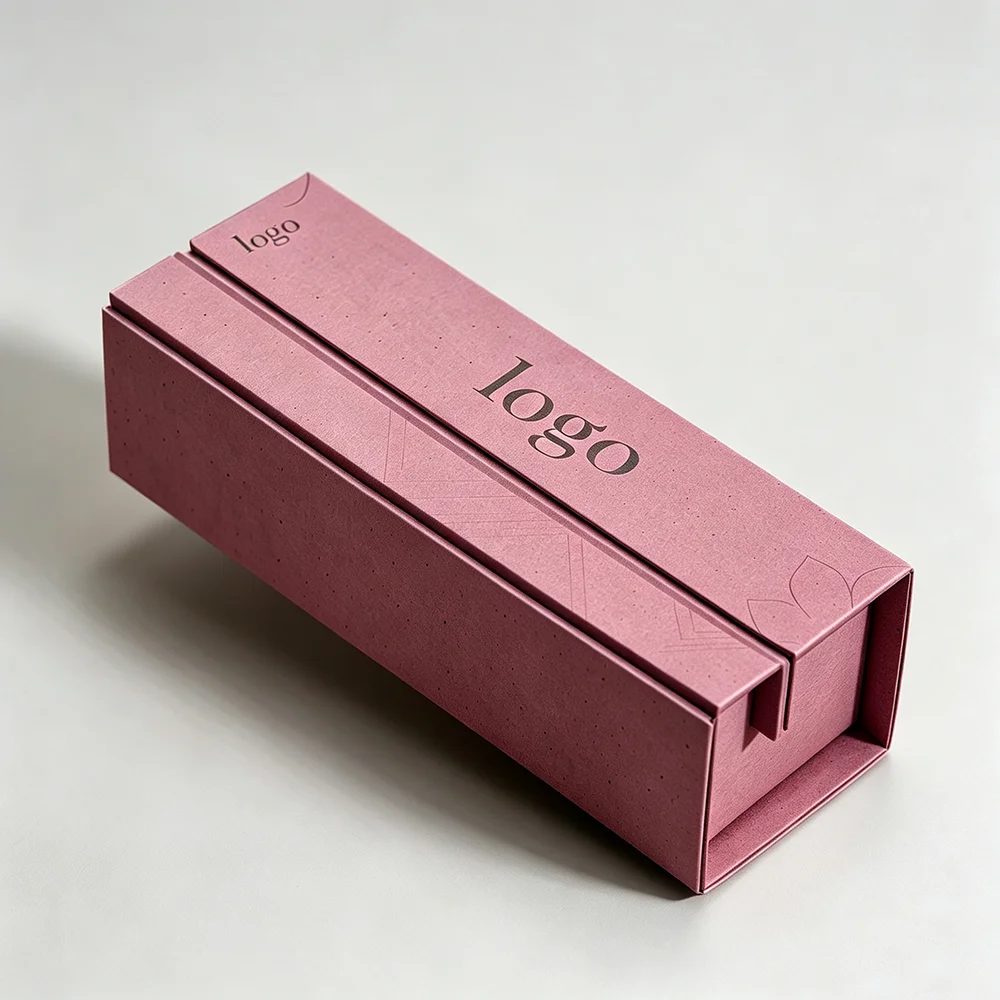 Logo nach Maß Minimalist Schmuck Kosmetik Falt Luxus Papier Box