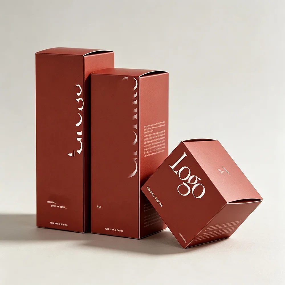 Individuell Kosmetik Skin Care Papier Box Verpackung