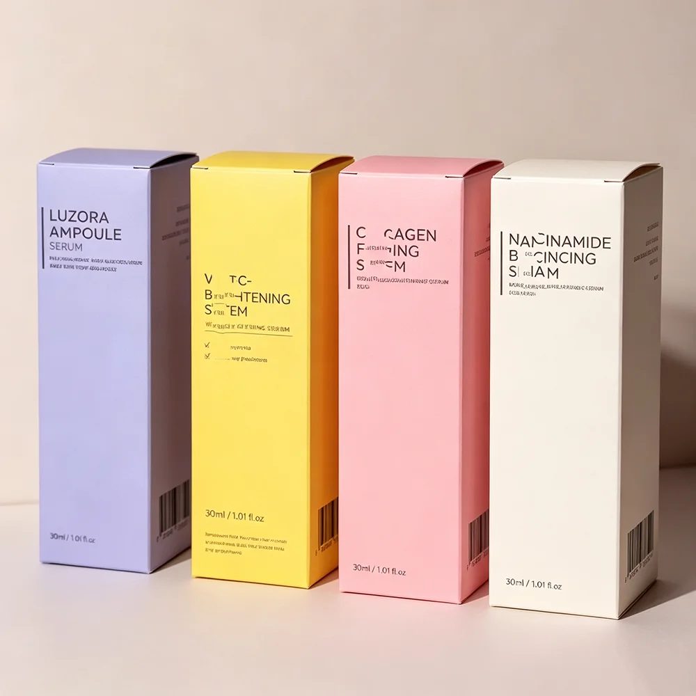 Individuell Recycled Materials Faltschachtel Papier Box Tuck End Verpackung