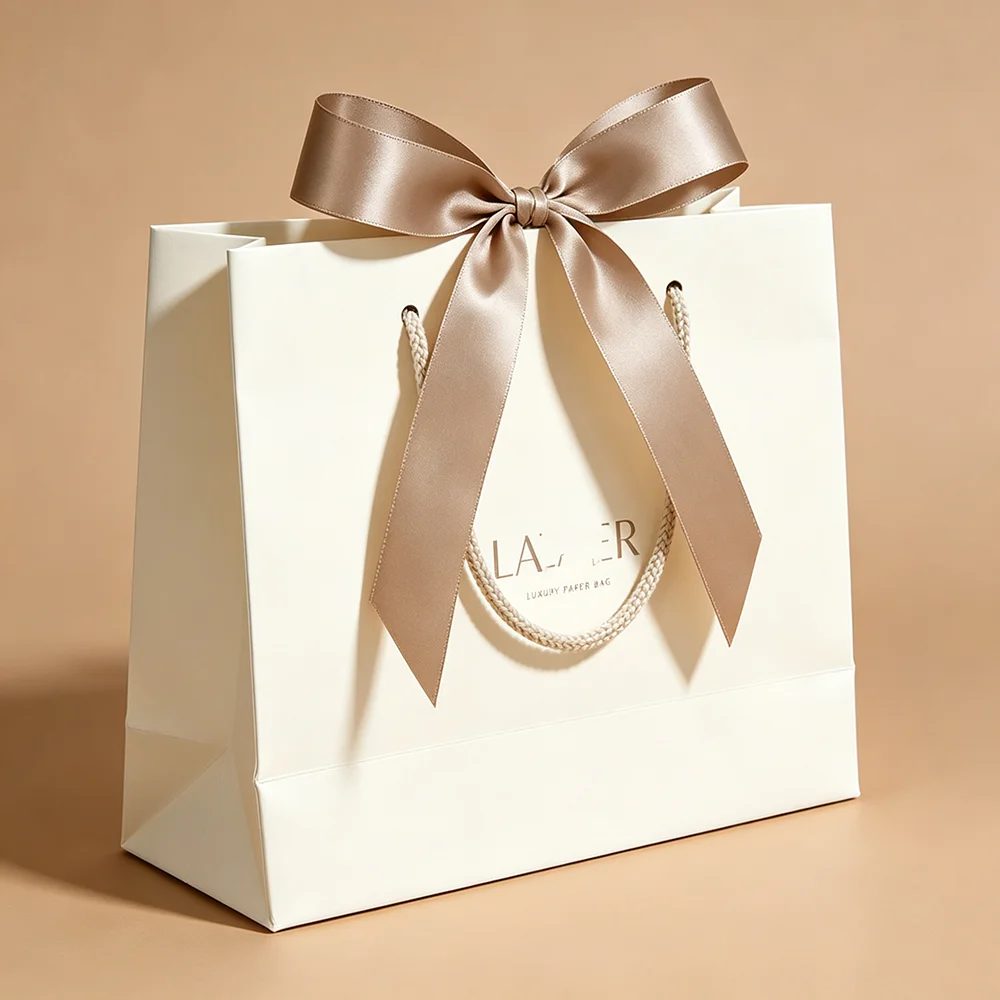 Individuell Karton Papier Recycled Geschenk Bags