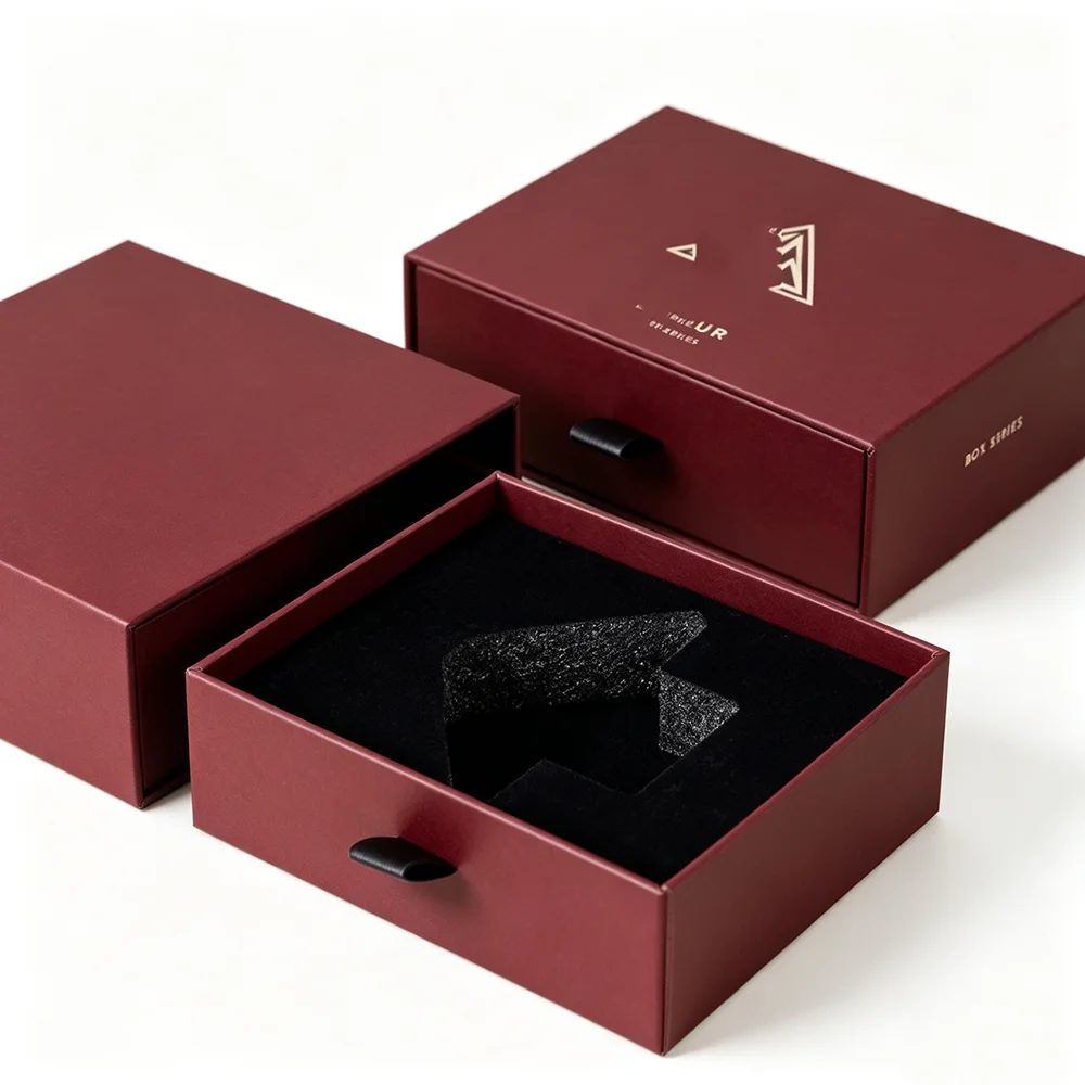 Étui Slide Out Sturdy Essential Oil Bottle Cadeau Tiroirs Boxes