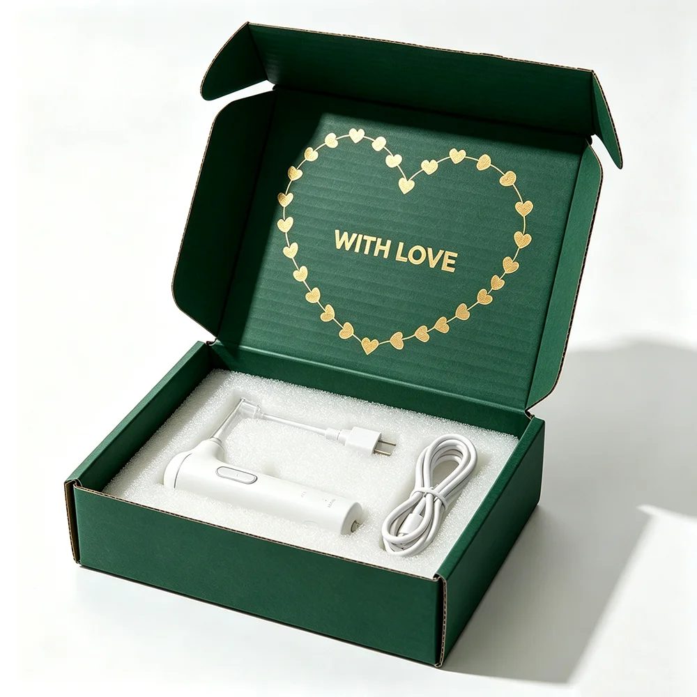 Individuell Recycled Materials Corrugated Mailing Box