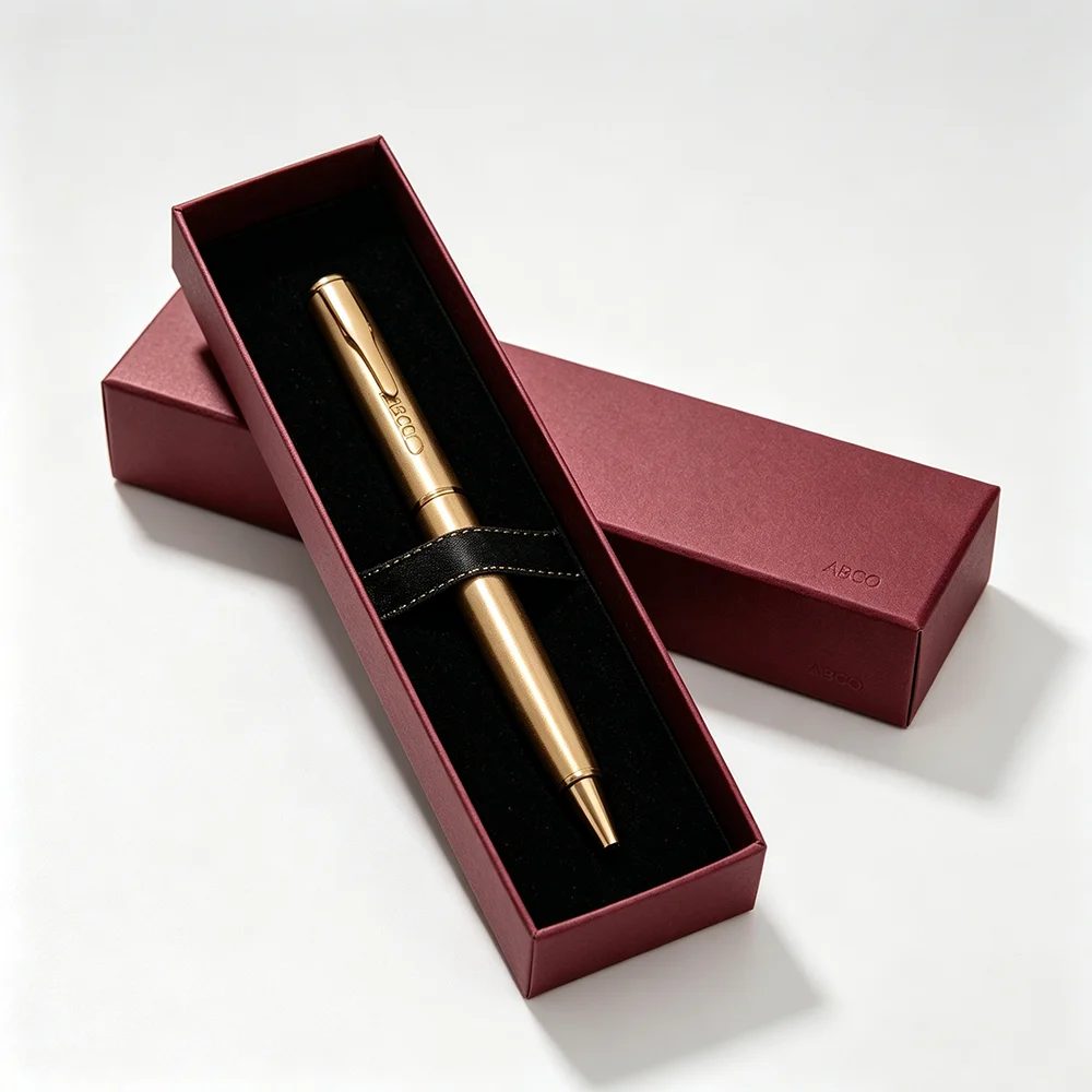 Personnalisé Couvercle And Base Pen Coffret Cadeau