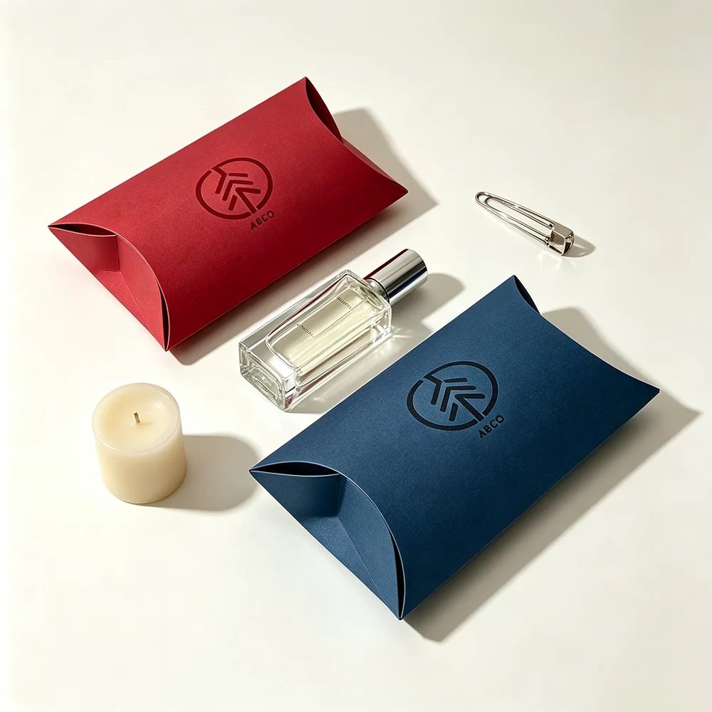 Individuell Recycled Premium Klein Pillow-shaped Paperboard Geschenkbox
