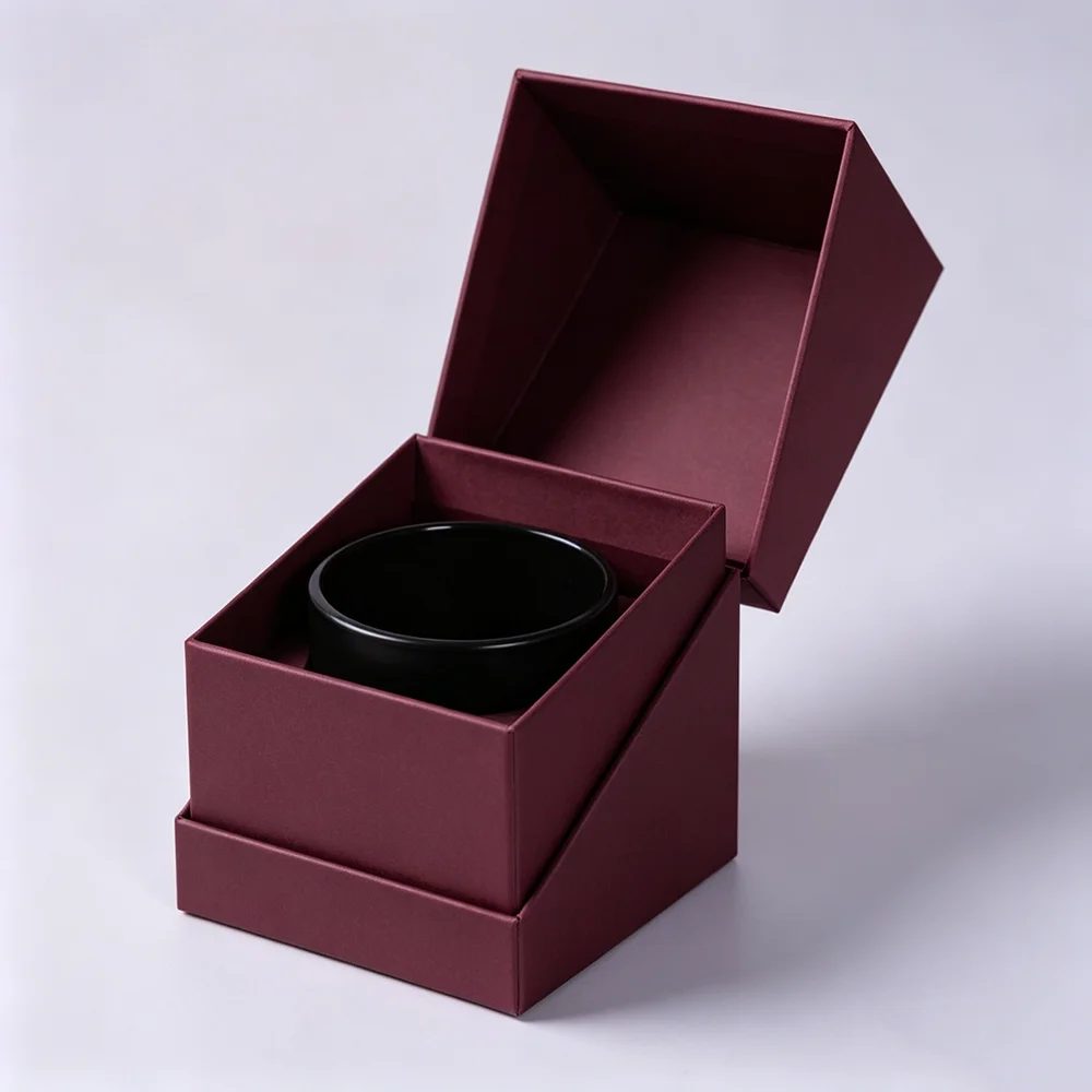 Customizes Logo Candle Emballage Papier Boxes