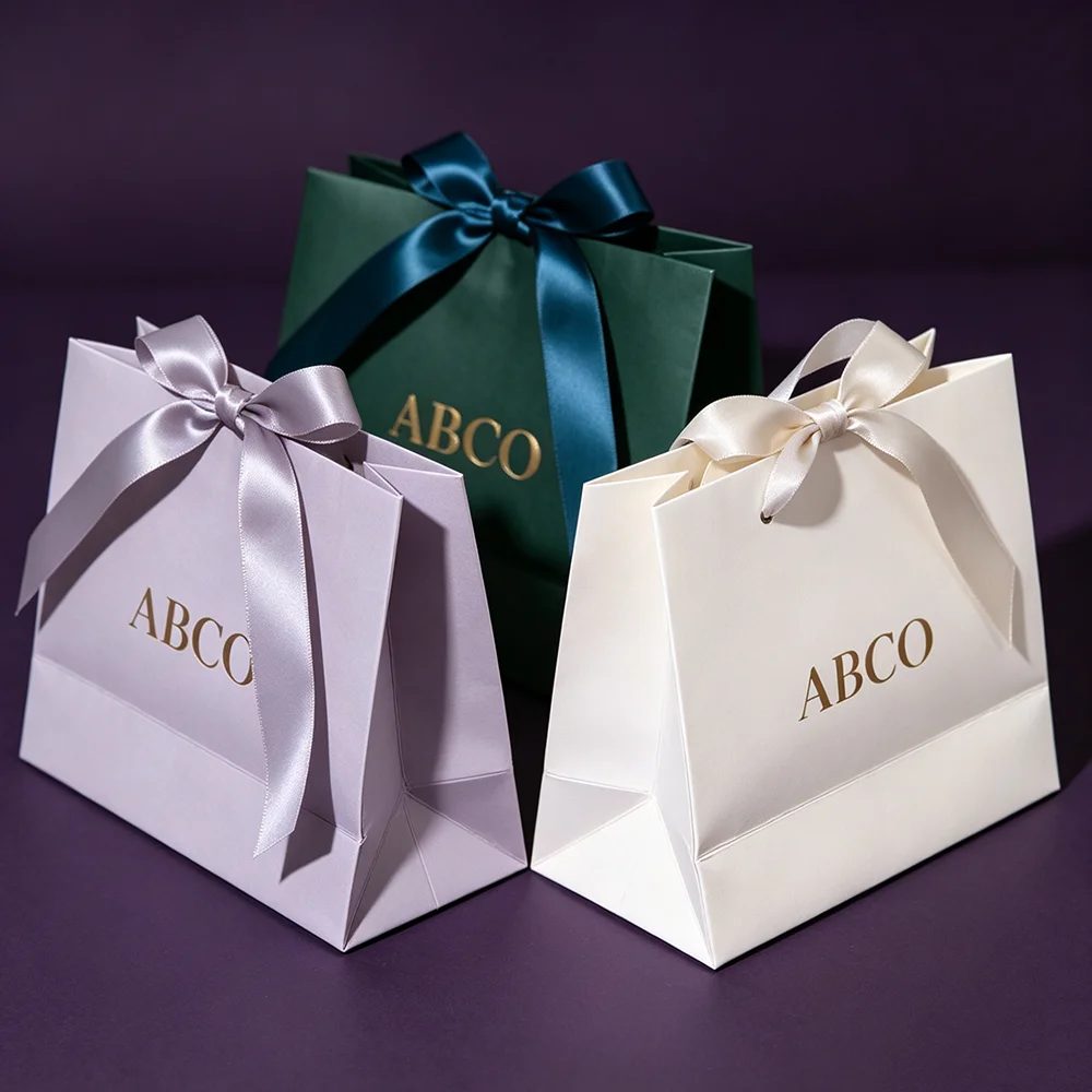 Luxus Logo Shopping Geschenk Papiertüte