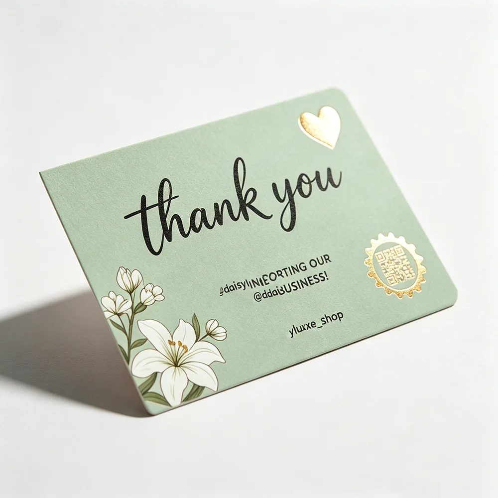 Abco Brand Laminated Coated Papier Greeting Cards Individuell CMYK Offset