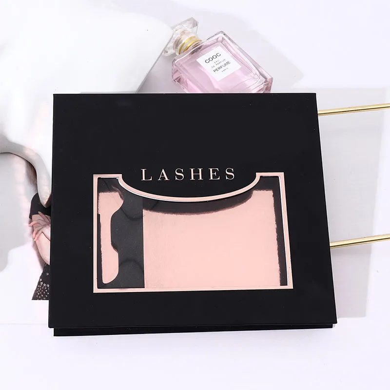 Individuell Square Magnetverschluss Geschenk Lashes Box Private Label Case