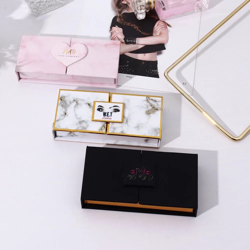Individuell Double Doors Eyelash Box