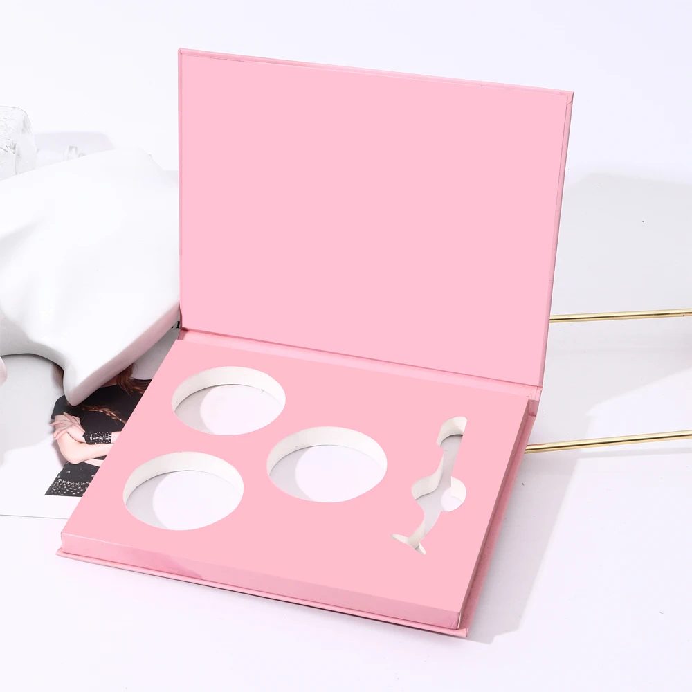 Individuell Eyelash Box Magnetverschluss Karton Verpackung Geschenkbox