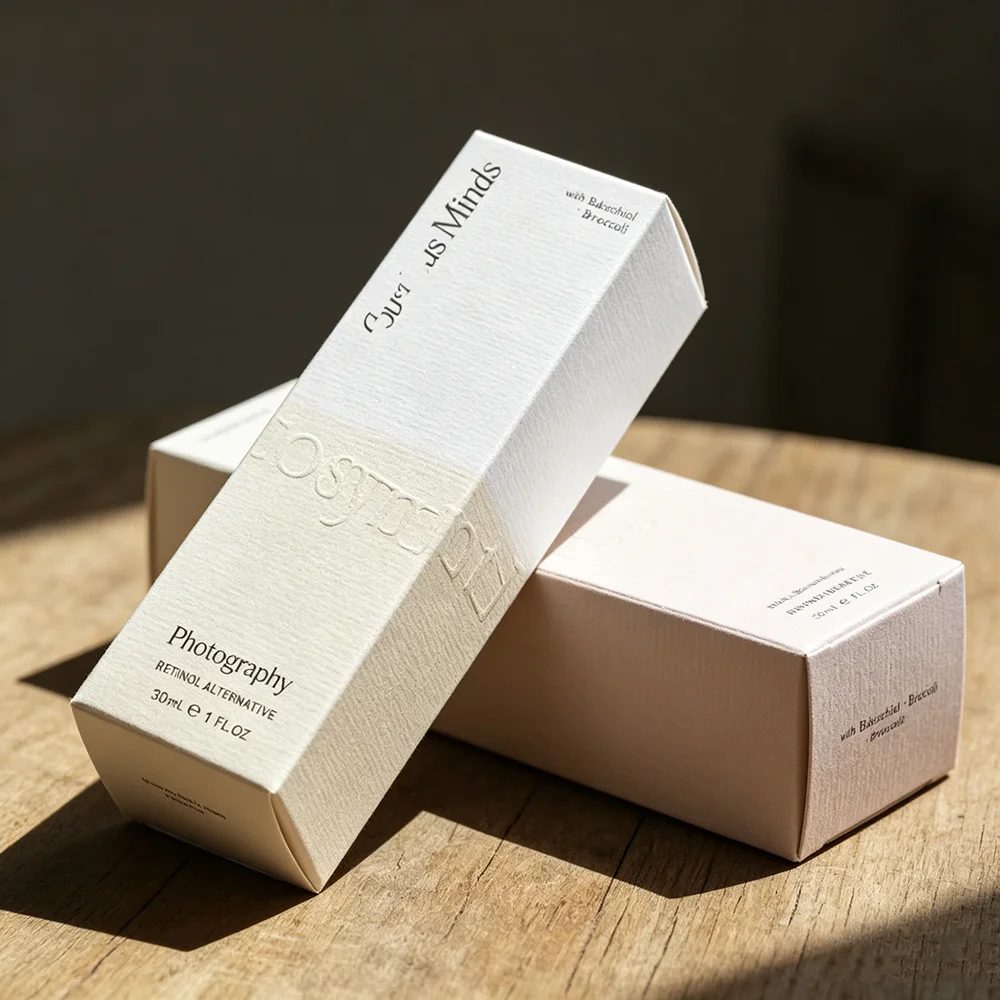 Custom Printing Reusable Luxury Private Brand Gold Foil Cosmetic Packaging