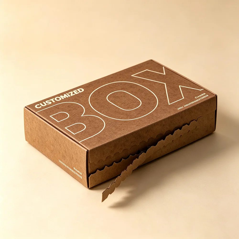 Individuell Bedruckt Recycled Materials Karton Mailer Boxes