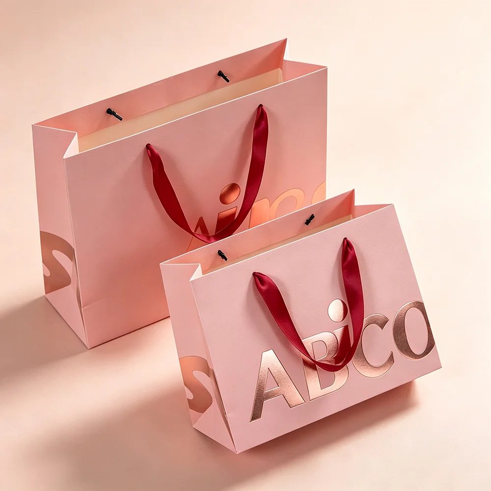Logo Classic Style Parfüm Schmuck Geschenk Verpackung Papiertüte