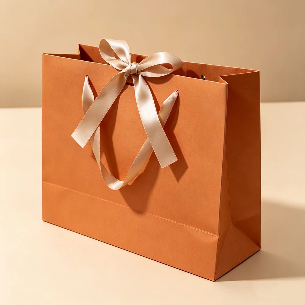 Individuell Luxus Kraft Papier Shopping Bags