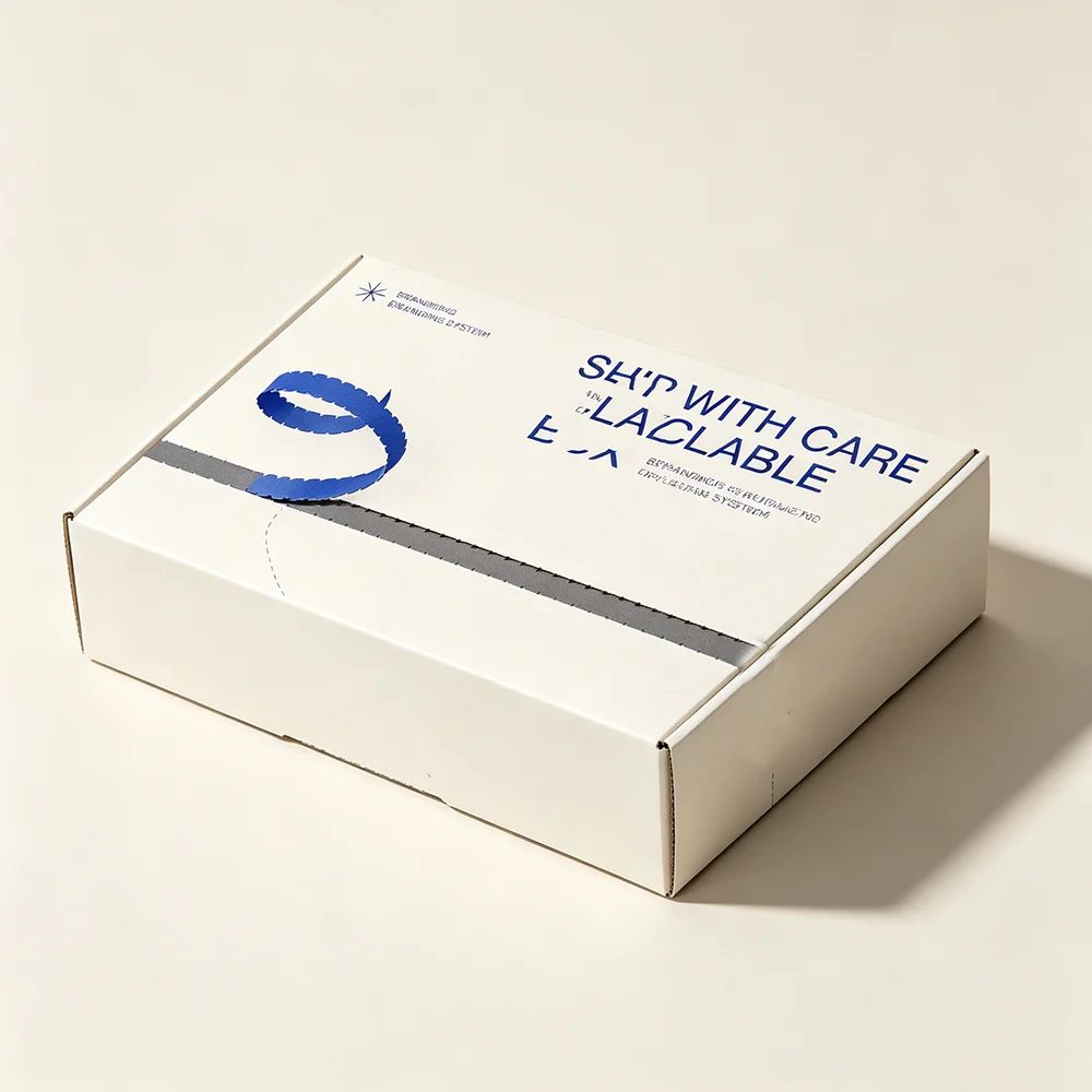 Individuell Recycled Materials Corrugated Karton Papier Box Falt Mailing Verpackung