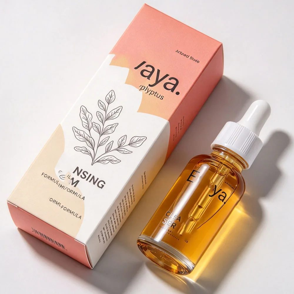 Logo nach Maß Kosmetik Luxus Hautpflege Face Cream Skin Care Serum