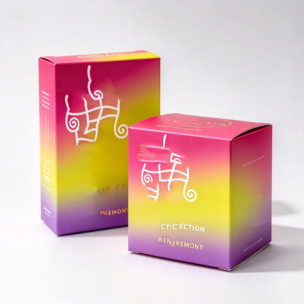 Individuell Bedruckt Paperboard Color Boxes
