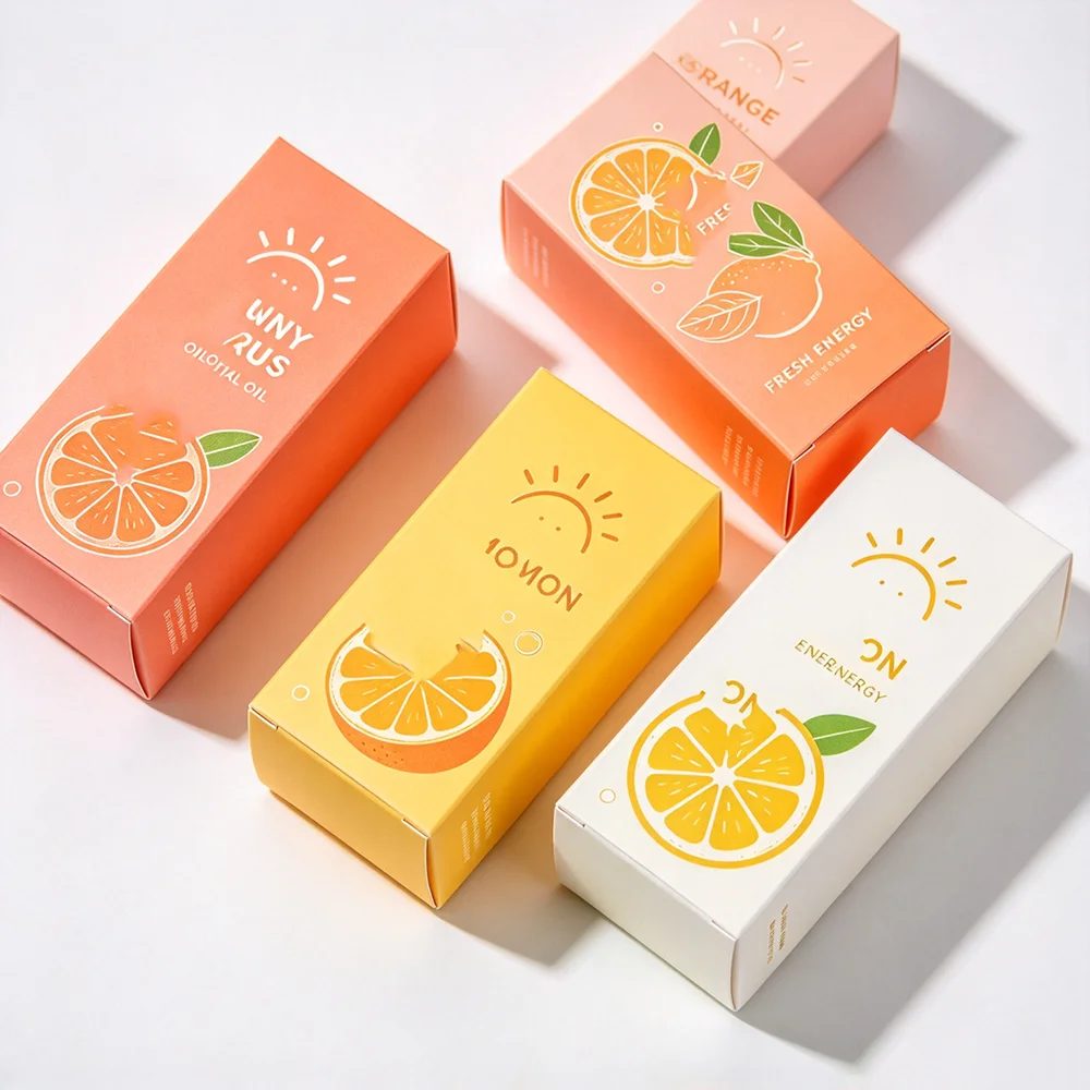 Personnalisé Embossing Recycled Materials Petit Cosmétique Product Emballage