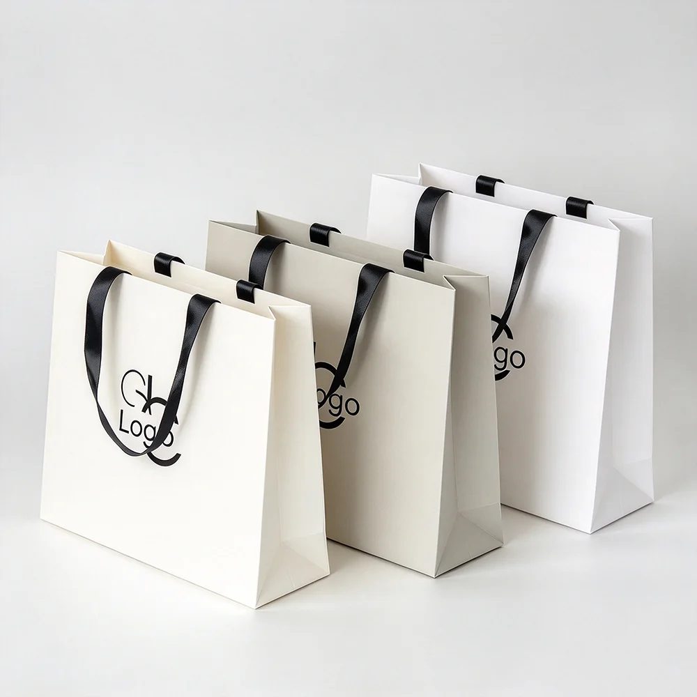 Print Luxus Geschenk Papier Einkaufstasche Verpackung