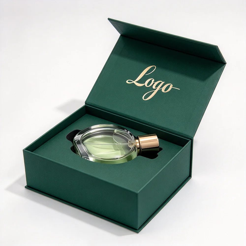 Individuell Green Starr Papier Geschenkbox
