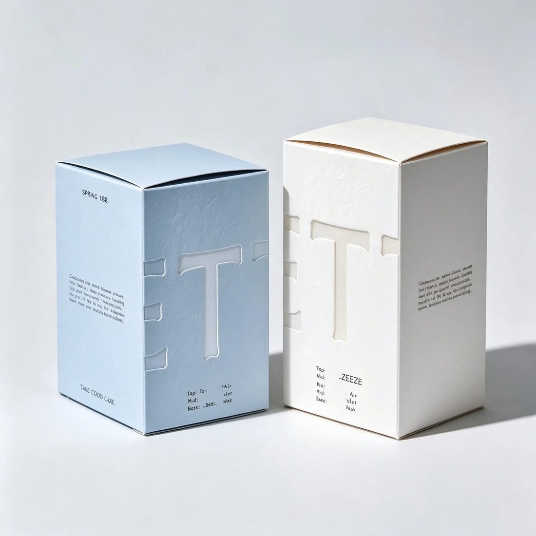 Individuell Falt Auto Lock Bottom Papier Boxes