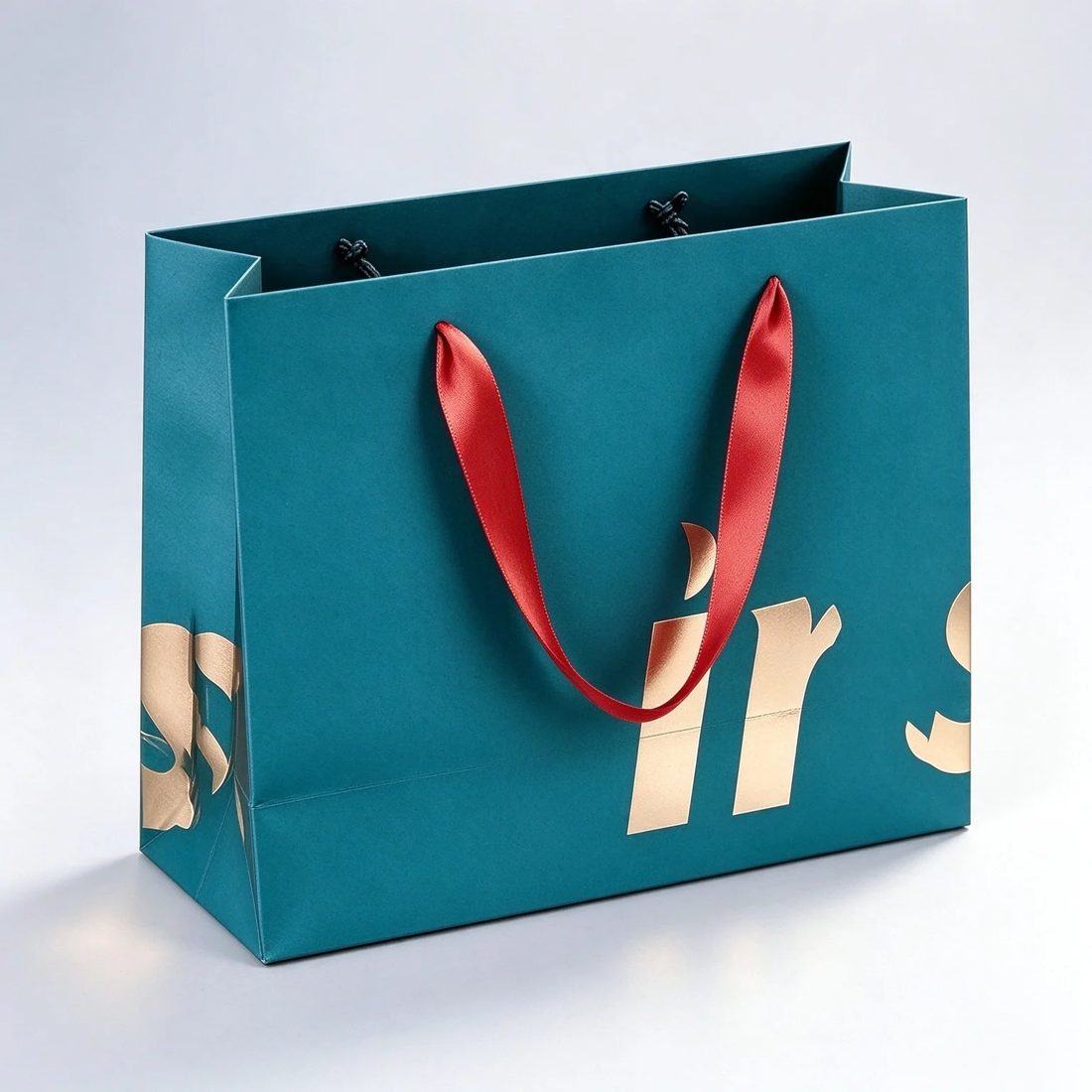 Individuell Bedruckt Papier Shopping Bags With Handles Lightweight Geschenk Verpackung