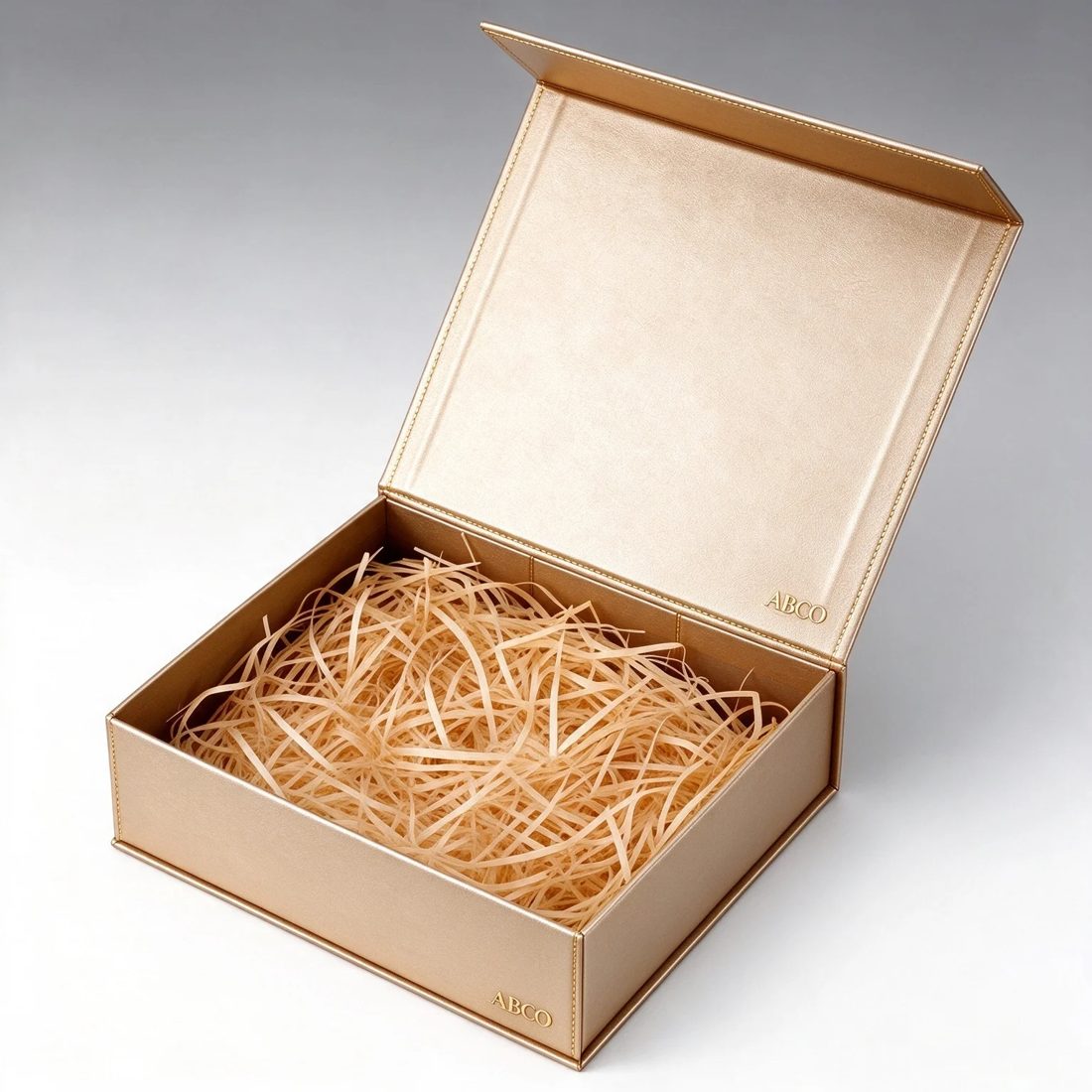 Logo nach Maß Magnetisch Paperboard Geschenkbox Faltbar Folder Verpackung